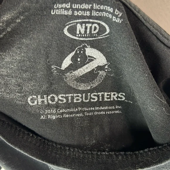 Ghostbusters Kids Black T-Shirt - Picture 3 of 4